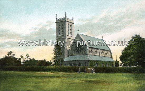 All Saints Church, Chigwell Row, Essex. c.1916